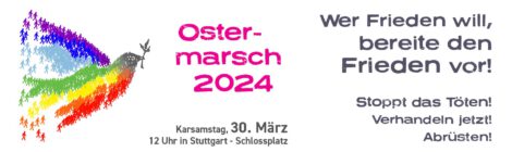 Ostermarsch 2024 und Radkorso